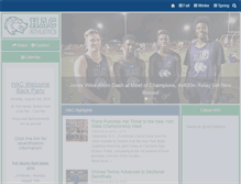 Tablet Screenshot of hacathletics.org